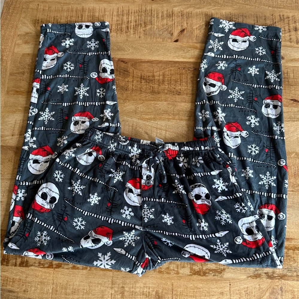 Disney Nightmare Before Christmas Jack Skeleton Pajama Bottoms | Size Medium